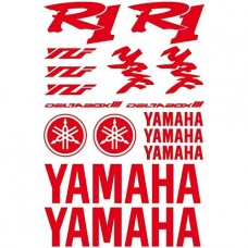 Adesivi Stickers Ref: MOTO Yamaha R1-159 rosso Adesivi Stickers Ref: MOTO Yamaha R1-159 rosso
