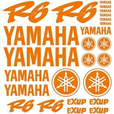 Adesivi Stickers Ref: MOTO Yamaha R6-166 Orange KTM Adesivi Stickers Ref: MOTO Yamaha R6-166 Orange KTM