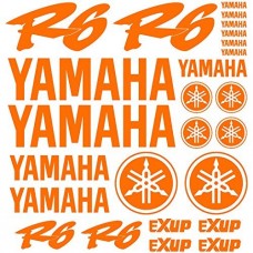 Adesivi Stickers Ref: MOTO Yamaha R6-166 Orange flash Adesivi Stickers Ref: MOTO Yamaha R6-166 Orange flash