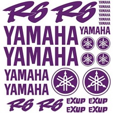 Adesivi Stickers Ref: MOTO Yamaha R6-166 viola Adesivi Stickers Ref: MOTO Yamaha R6-166 viola