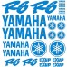 Adesivi Stickers Ref: MOTO Yamaha R6-166 azzurro cielo Adesivi Stickers Ref: MOTO Yamaha R6-166 azzurro cielo