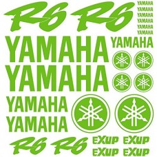 Adesivi Stickers Ref: MOTO Yamaha R6-166 Vert kawa Adesivi Stickers Ref: MOTO Yamaha R6-166 Vert kawa