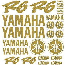 Adesivi Stickers Ref: MOTO Yamaha R6-166 oro Adesivi Stickers Ref: MOTO Yamaha R6-166 oro