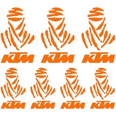 Adesivi Stickers Dakar Ref: MOTO Ktm-114 Orange flash Adesivi Stickers Dakar Ref: MOTO Ktm-114 Orange flash