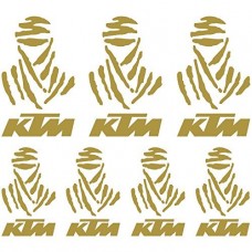 Adesivi Stickers Dakar Ref: MOTO Ktm-114 oro Adesivi Stickers Dakar Ref: MOTO Ktm-114 oro