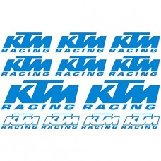 Adesivi Stickers ktm-MOTO racing Ref: 104 azzurro cielo Adesivi Stickers ktm-MOTO racing Ref: 104 azzurro cielo