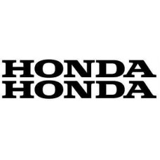 ADESIVI CM.30 PRESPAZIATI SCRITTE HONDA X AUTO E CARENE MOTO VARI COLORI