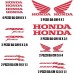 Adesivi Stickers HONDA CBR 600/1000 Kit 16pz vari colori, misure personaliz Moto COLORE ROSSO Adesivi Stickers HONDA CBR 600/1000 Kit 16pz vari colori, misure personaliz Moto COLORE ROSSO
