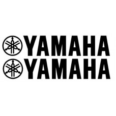 ADESIVI YAMAHA + LOGO - SCRITTA YAMAHA 18X4CM LOGO 4X4CM ADESIVI YAMAHA + LOGO - SCRITTA YAMAHA 18X4CM LOGO 4X4CM