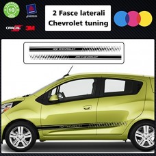 SET FASCE (colore NERO) chevrolet TUNING BANDE ADESIVE STICKERS auto - accessori, stickers, decal SET FASCE (colore NERO) chevrolet TUNING BANDE ADESIVE STICKERS auto - accessori, stickers, decal