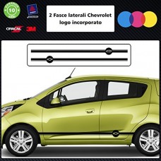 SET FASCE (colore NERO) chevrolet TUNING BANDE ADESIVE STICKERS auto - accessori, stickers, decal SET FASCE (colore NERO) chevrolet TUNING BANDE ADESIVE STICKERS auto - accessori, stickers, decal