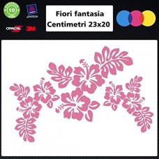 Adesivi fiori per auto - STICKERS auto - accessori, stickers, decal (rosa) Adesivi fiori per auto - STICKERS auto - accessori, stickers, decal (rosa)
