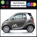 Adesivi fiori per auto - STICKERS auto - accessori, stickers, decal (bianco) Adesivi fiori per auto - STICKERS auto - accessori, stickers, decal (bianco)