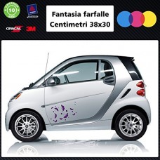 Adesivi fantasia farfalle per auto - STICKERS auto - accessori, stickers, decal (viola) Adesivi fantasia farfalle per auto - STICKERS auto - accessori, stickers, decal (viola)