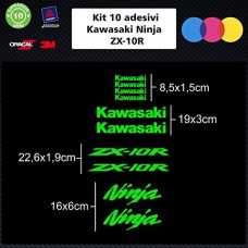 10 ADESIVI kawasaky ninja zx-10r per moto - - STICKERS MOTO - accessori, stickers, decal (verde fluo) 10 ADESIVI kawasaky ninja zx-10r per moto - - STICKERS MOTO - accessori, stickers, decal (verde fluo)