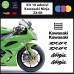 10 ADESIVI kawasaky ninja zx-6r per moto - - STICKERS MOTO - accessori, stickers, decal COLORI A SCELTA (NERO) 10 ADESIVI kawasaky ninja zx-6r per moto - - STICKERS MOTO - accessori, stickers, decal COLORI A SCELTA (NERO)