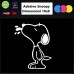 003 ADESIVO PER AUTO - SNOOPY - COLORE BIANCO - STICKERS notebook - cane, cani, adesivi cani, STICKERS auto - accessori, stickers, decal 003 ADESIVO PER AUTO - SNOOPY - COLORE BIANCO - STICKERS notebook - cane, cani, adesivi cani, STICKERS auto - accessori, stickers, decal
