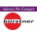 2 ADESIVI - LOGO PER CAMPER BURSTNER - 58X33 centimetri - adesivi per camper