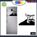 Adesivo per FRIGORIFERO - ADESIVO BREAKING BAD - Heisenberg -24*33 Centimetri - COLORE NERO Cod. 939 Adesivo per FRIGORIFERO - ADESIVO BREAKING BAD - Heisenberg -24*33 Centimetri - COLORE NERO Cod. 939