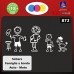 ADESIVI FAMIGLIA - KIT COMPLETO + due figli in omaggio - FAMIGLIA A BORDO - COLORE: BIANCO - FAMILY STICKERS VETRO AUTO - PUNTO EVO CITROEN FORD FIAT PANDA 500 CINQUECENTO GRANDE PUNTO IDEA SEDICI 500c 500L 500X cod. 86-2 ADESIVI FAMIGLIA - KIT COMPLETO + due figli in omaggio - FAMIGLIA A BORDO - COLORE: BIANCO - FAMILY STICKERS VETRO AUTO - PUNTO EVO CITROEN FORD FIAT PANDA 500 CINQUECENTO GRANDE PUNTO IDEA SEDICI 500c 500L 500X cod. 86-2