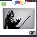 Adesivo Star Wars Darth Vader - PER TUTTI I MODELLI DI Mac Book Apple 15-17 pollici - ADESIVO PER QUALSIASI COMPUTER ANCHE NON MAC BOOK - PC - COLORE NERO Cod. 1132 Adesivo Star Wars Darth Vader - PER TUTTI I MODELLI DI Mac Book Apple 15-17 pollici - ADESIVO PER QUALSIASI COMPUTER ANCHE NON MAC BOOK - PC - COLORE NERO Cod. 1132