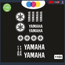 ADESIVI KIT 16 PEZZI YAMAHA TMAX - T MAX SCOOTERONE- STICKERS MOTO - accessori, stickers, moto, decal (BIANCO) ADESIVI KIT 16 PEZZI YAMAHA TMAX - T MAX SCOOTERONE- STICKERS MOTO - accessori, stickers, moto, decal (BIANCO)