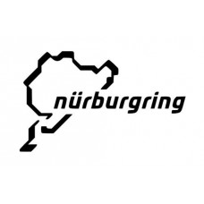 Adesivo della pista del Nurburgring, adatto per auto, camper, biciletta Adesivo della pista del Nurburgring, adatto per auto, camper, biciletta