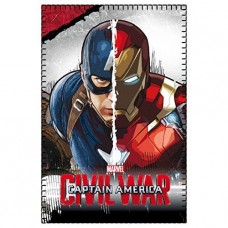 Marvel 2200001651 150 x 100 cm, Guerra Civile Capitan America Vs Iron Man coperta in pile Marvel 2200001651 150 x 100 cm, Guerra Civile Capitan America Vs Iron Man coperta in pile