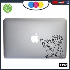 ADESIVO SCIMMIA - Apple Macbook Pro Air Laptop Sticker Decal Skin, Macbook Air (15" - 17" MACBOOK )