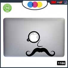 ADESIVO BAFFI E MONOCOLO - Apple Macbook Laptop Decal Sticker Vinyl Mac Pro Air Retina 11" 13" 15" 17" Inch Skin Cover Magic Cute 1186 ADESIVO BAFFI E MONOCOLO - Apple Macbook Laptop Decal Sticker Vinyl Mac Pro Air Retina 11" 13" 15" 17" Inch Skin Cover Magic Cute 1186