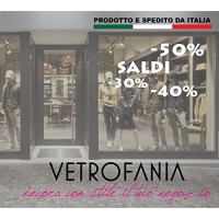 VETROFANIA SALDI E NUMERI SCONTO - ADESIVI VETRINE NEGOZI VETROFANIA SALDI E NUMERI SCONTO - ADESIVI VETRINE NEGOZI