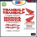 KIT ADESIVI HONDA TRANSALP 10 PZ DI VARIE MISURE - - STICKERS MOTO - accessori, stickers, decal Cod. 1197. (rosso) KIT ADESIVI HONDA TRANSALP 10 PZ DI VARIE MISURE - - STICKERS MOTO - accessori, stickers, decal Cod. 1197. (rosso)