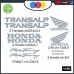 KIT ADESIVI HONDA TRANSALP 10 PZ DI VARIE MISURE - - STICKERS MOTO - accessori, stickers, decal Cod. 1197. (grigio) KIT ADESIVI HONDA TRANSALP 10 PZ DI VARIE MISURE - - STICKERS MOTO - accessori, stickers, decal Cod. 1197. (grigio)