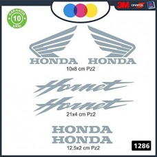 KIT ADESIVI HONDA HORNET 10 PZ DI VARIE MISURE - - STICKERS MOTO - accessori, stickers, decal Cod. m-1286 (grigio) KIT ADESIVI HONDA HORNET 10 PZ DI VARIE MISURE - - STICKERS MOTO - accessori, stickers, decal Cod. m-1286 (grigio)