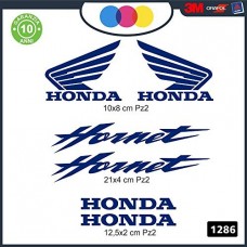 KIT 6 ADESIVI PER MOTO -HONDA -HORNET - rally touring sticker decal Moto Cod. 1286 (Oro) KIT 6 ADESIVI PER MOTO -HONDA -HORNET - rally touring sticker decal Moto Cod. 1286 (Oro)