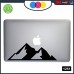 Adesivo MONTAGNE - MONTAGNA - ALPINISMO - MAC - PER TUTTI I MODELLI DI Mac Book Apple 13-15-17 - ADESIVO PER QUALSIASI COMPUTER ANCHE NON MAC BOOK - COLORE NERO Cod. 1251 Adesivo MONTAGNE - MONTAGNA - ALPINISMO - MAC - PER TUTTI I MODELLI DI Mac Book Apple 13-15-17 - ADESIVO PER QUALSIASI COMPUTER ANCHE NON MAC BOOK - COLORE NERO Cod. 1251