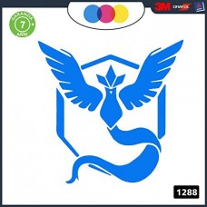ADESIVO Pokemon Go Team DIMENSIONI: 11x11 CENTIMETRI - INSTINCT - MYSTIC - VALOR logo STICKER - AUTO,FINESTRE,LAPTOP,MAC Cod.1289 (BLU) ADESIVO Pokemon Go Team DIMENSIONI: 11x11 CENTIMETRI - INSTINCT - MYSTIC - VALOR logo STICKER - AUTO,FINESTRE,LAPTOP,MAC Cod.1289 (BLU)