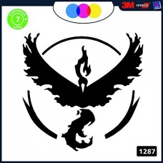 ADESIVO Pokemon Go Team DIMENSIONI: 11x11 CENTIMETRI - INSTINCT - MYSTIC - VALOR logo STICKER - AUTO,FINESTRE,LAPTOP,MAC Cod.1289 (NERO VALOR) ADESIVO Pokemon Go Team DIMENSIONI: 11x11 CENTIMETRI - INSTINCT - MYSTIC - VALOR logo STICKER - AUTO,FINESTRE,LAPTOP,MAC Cod.1289 (NERO VALOR)