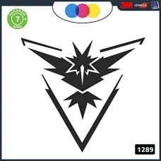 ADESIVO Pokemon Go Team DIMENSIONI: 11x11 CENTIMETRI - INSTINCT - MYSTIC - VALOR logo STICKER - AUTO,FINESTRE,LAPTOP,MAC Cod.1289 (NERO INSTINCT) ADESIVO Pokemon Go Team DIMENSIONI: 11x11 CENTIMETRI - INSTINCT - MYSTIC - VALOR logo STICKER - AUTO,FINESTRE,LAPTOP,MAC Cod.1289 (NERO INSTINCT)