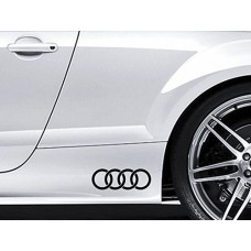 X-2 anelli per Audi TT minigonna vinile auto adesivi S3 S4 S5 S6 S-line Quattro S8 X-2 anelli per Audi TT minigonna vinile auto adesivi S3 S4 S5 S6 S-line Quattro S8