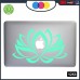 Adesivo FIORE DI LOTO - PER TUTTI I MODELLI DI Mac Book Apple - ADESIVO PER QUALSIASI COMPUTER (VERDE ACQUA - 11 " 13 " Macbook) Adesivo FIORE DI LOTO - PER TUTTI I MODELLI DI Mac Book Apple - ADESIVO PER QUALSIASI COMPUTER (VERDE ACQUA - 11 " 13 " Macbook)