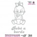 Artstickers® - Adesivo Bebé a Bordo bimba, Babyfun collection, 10 colori a scelta + regalo sorpresa 9cm x 16,5 cm argento Artstickers® - Adesivo Bebé a Bordo bimba, Babyfun collection, 10 colori a scelta + regalo sorpresa 9cm x 16,5 cm argento