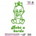 Artstickers® - Adesivo Bebé a Bordo bimba, Babyfun collection, 10 colori a scelta + regalo sorpresa 9cm x 16,5 cm Verde Artstickers® - Adesivo Bebé a Bordo bimba, Babyfun collection, 10 colori a scelta + regalo sorpresa 9cm x 16,5 cm Verde