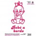 Artstickers® - Adesivo Bebé a Bordo bimba, Babyfun collection, 10 colori a scelta + regalo sorpresa 9cm x 16,5 cm Rosa Artstickers® - Adesivo Bebé a Bordo bimba, Babyfun collection, 10 colori a scelta + regalo sorpresa 9cm x 16,5 cm Rosa