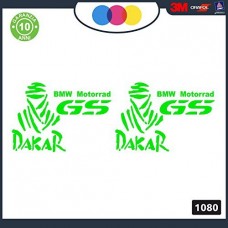 BMW MOTORRAD GS DAKAR - ADESIVI PER MOTO - rally touring sticker decal Moto Cod. 1077 (Verde) BMW MOTORRAD GS DAKAR - ADESIVI PER MOTO - rally touring sticker decal Moto Cod. 1077 (Verde)