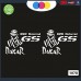BMW MOTORRAD GS DAKAR - ADESIVI PER MOTO - rally touring sticker decal Moto Cod. 1077 (Bianco) BMW MOTORRAD GS DAKAR - ADESIVI PER MOTO - rally touring sticker decal Moto Cod. 1077 (Bianco)