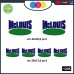 6 ADESIVI BLU VERDE LOGO CAMPER MC LOUIS - PER CAMPER, FURGONI E VAN - - Cod. 1205 6 ADESIVI BLU VERDE LOGO CAMPER MC LOUIS - PER CAMPER, FURGONI E VAN - - Cod. 1205