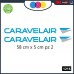 2 ADESIVI -AZZURRO- GRIGIO LOGO - CARAVELAIR - PER CAMPER, FURGONI E VAN - - Cod. 1216 2 ADESIVI -AZZURRO- GRIGIO LOGO - CARAVELAIR - PER CAMPER, FURGONI E VAN - - Cod. 1216