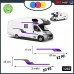 ADESIVI PER CAMPER - CURVE LINEE - DECORATIVI PER AMBEDUE LE FIANCATE - - - PER CAMPER, FURGONI E VAN - - - Cod. 1267 (Grigio-Viola) ADESIVI PER CAMPER - CURVE LINEE - DECORATIVI PER AMBEDUE LE FIANCATE - - - PER CAMPER, FURGONI E VAN - - - Cod. 1267 (Grigio-Viola)