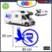 ADESIVO PER CAMPER - RIMOR AQUILE - DECORATIVI - Cod. 1278 (blu-elettrico) ADESIVO PER CAMPER - RIMOR AQUILE - DECORATIVI - Cod. 1278 (blu-elettrico)